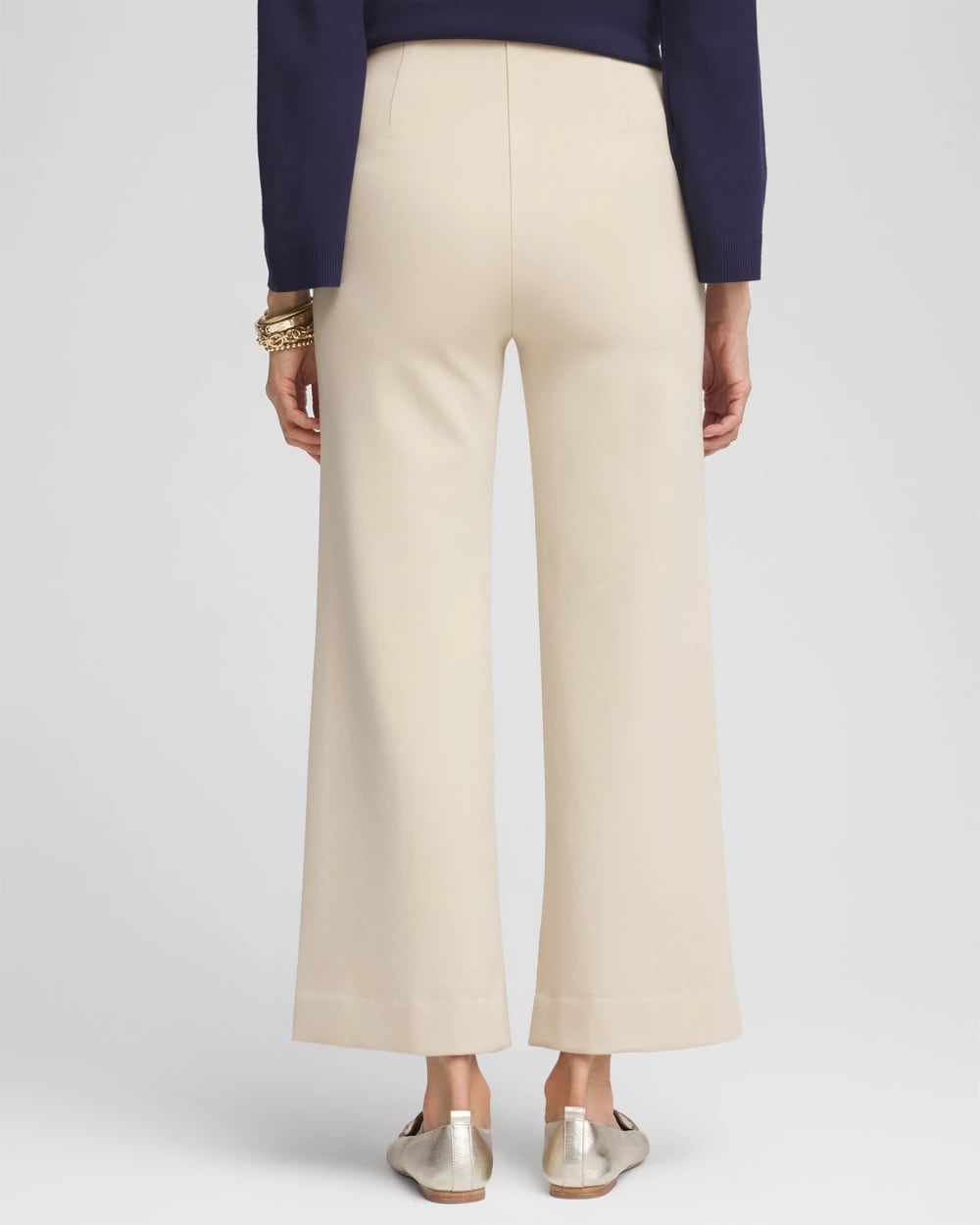 Chico's Collections Lightweight Juliet Kick Flare Pants