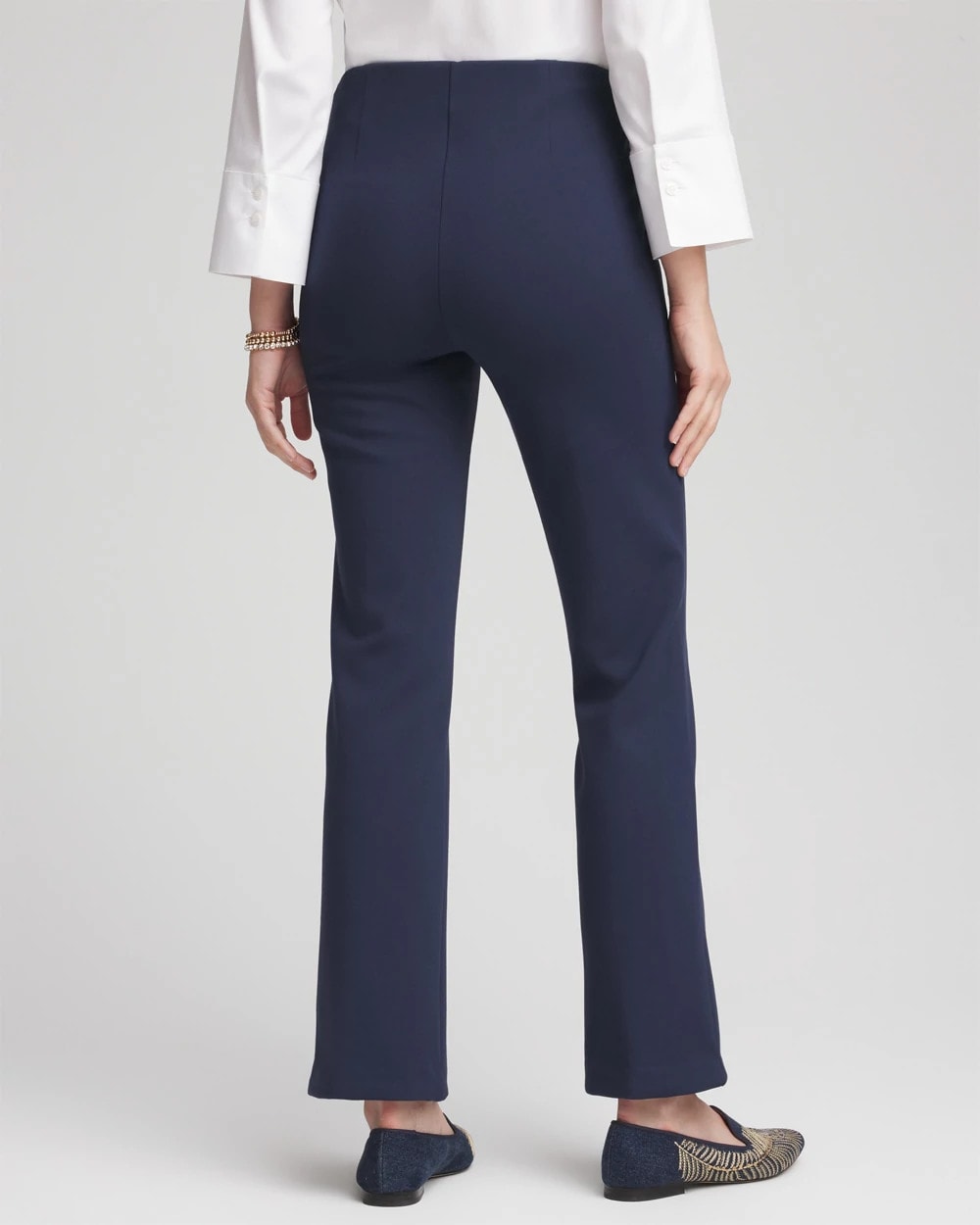 Chico's Collections Juliet Straight Ankle Pants