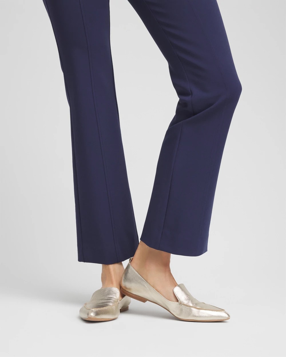Chico's Collections Lightweight Juliet Kick Flare Pants