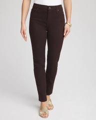 Chico's Collections Girlfriend Slim Ankle Jeans
