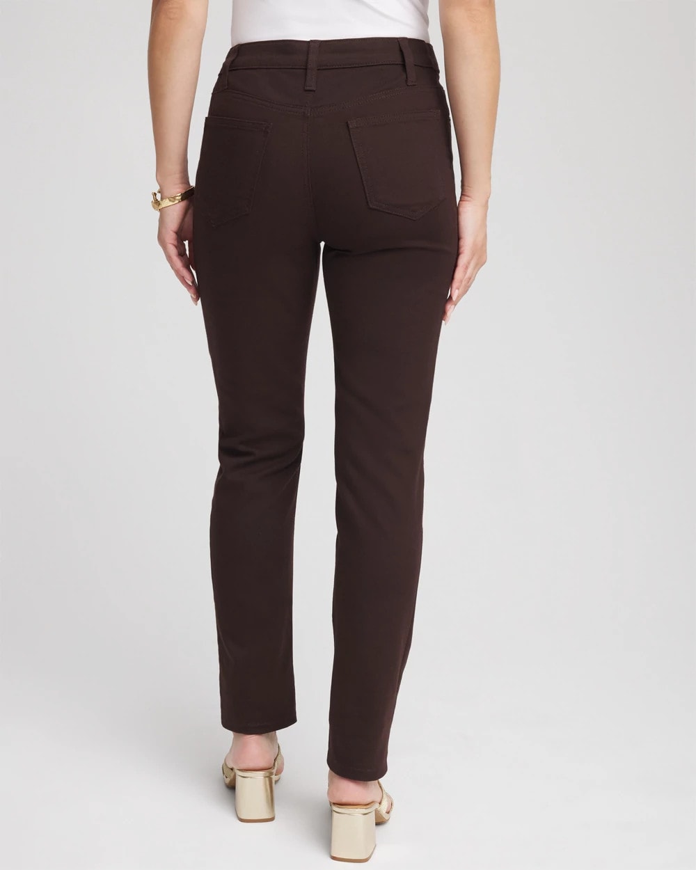 Chico's Collections Girlfriend Slim Ankle Jeans
