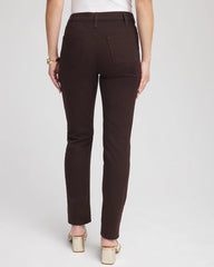 Chico's Collections Girlfriend Slim Ankle Jeans
