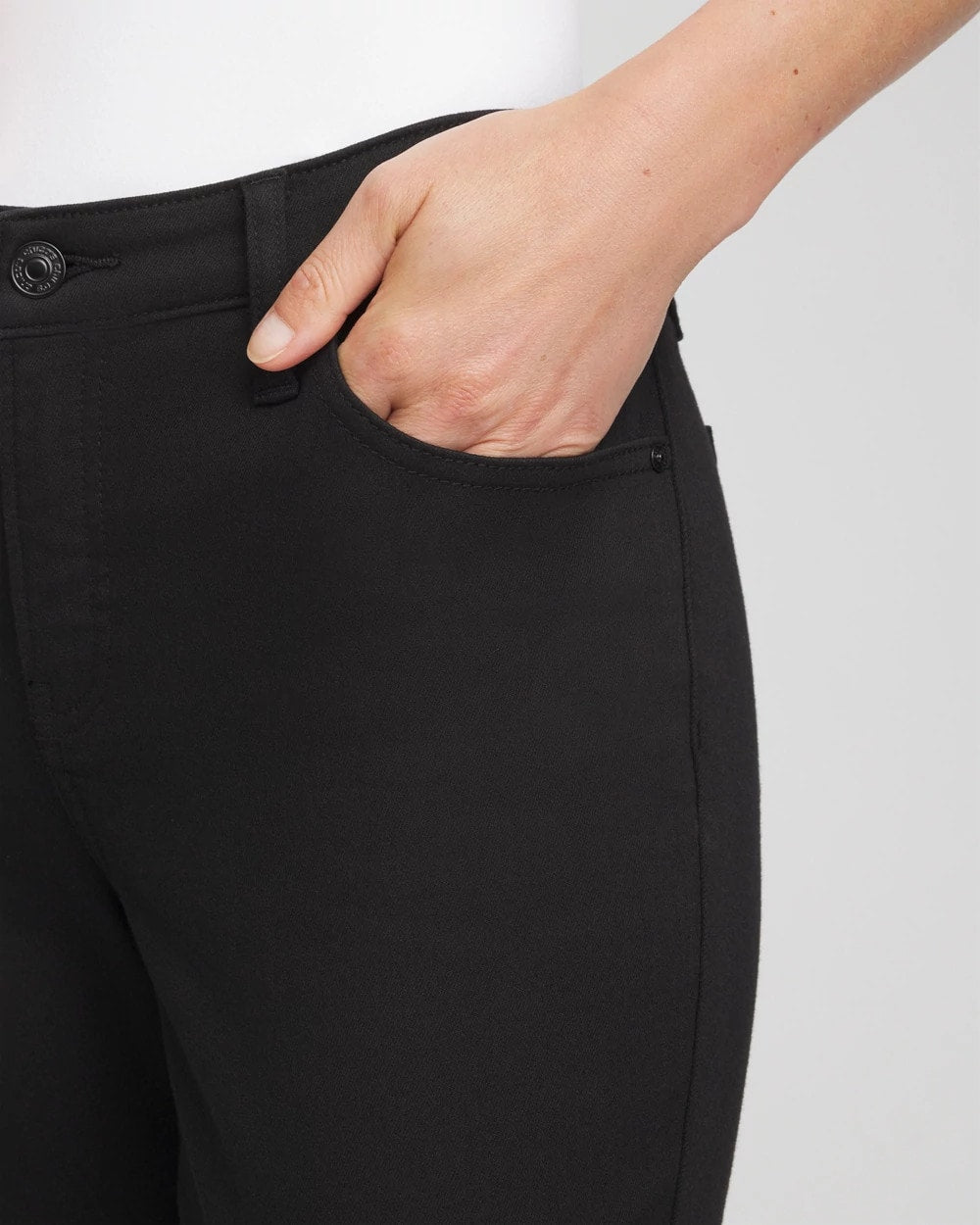 Chico's Collections Girlfriend Slim Ankle Jeans