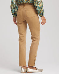 Chico's Collections Girlfriend Slim Ankle Jeans