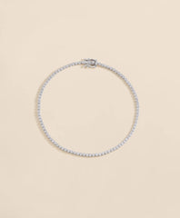 1 CT. Lab-Grown Diamond 14k Gold Link Bracelet