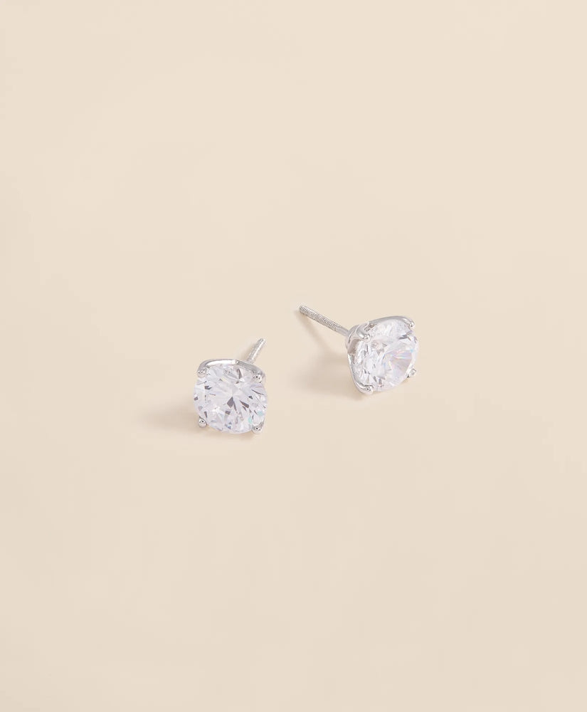 3 CT. Lab-Grown Diamond 14k Gold Stud Earrings