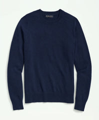 3-Ply Cashmere Crewneck Saddle Shoulder Sweater
