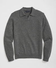 3-Ply Cashmere Jonny Collar Polo Sweater