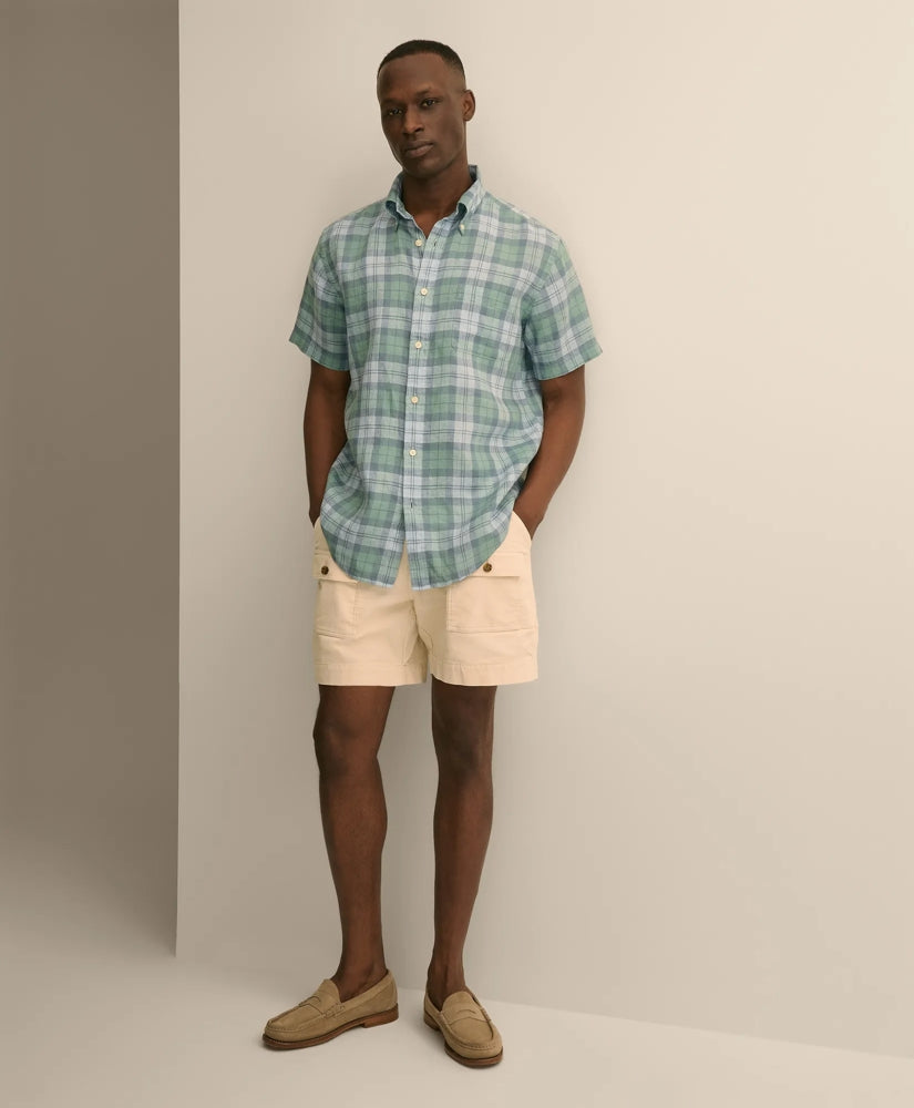 6.5" Cotton Corduroy Camp Shorts