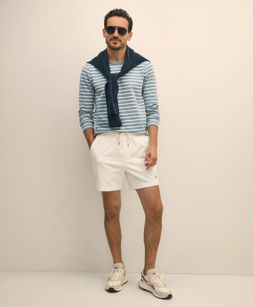 6" Friday Shorts in 8-Wale Cotton Corduroy