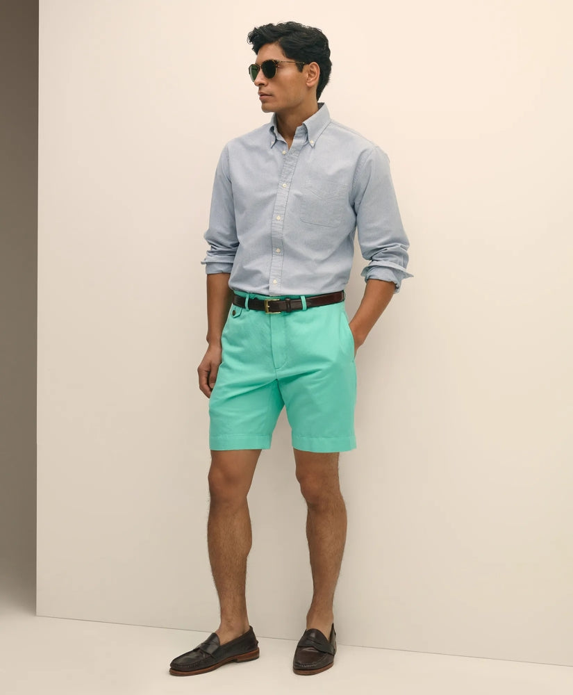 9" Linen Cotton Shorts