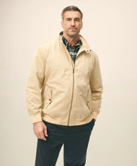 Big & Tall Bomber Jacket in Cotton Blend
