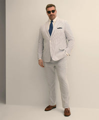 Big & Tall Cotton Seersucker Pants