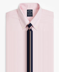 Big & Tall Stretch Dress Shirt, Non-Iron Pinpoint Button-Down Collar