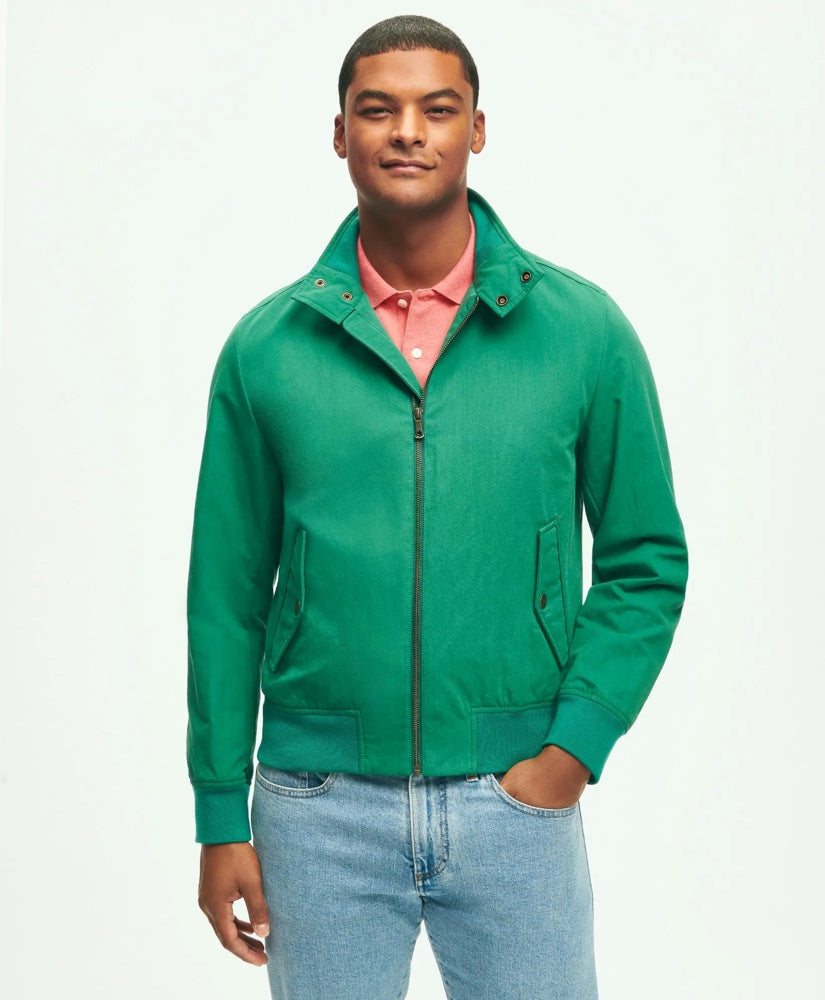 Bomber Jacket in Cotton Blend