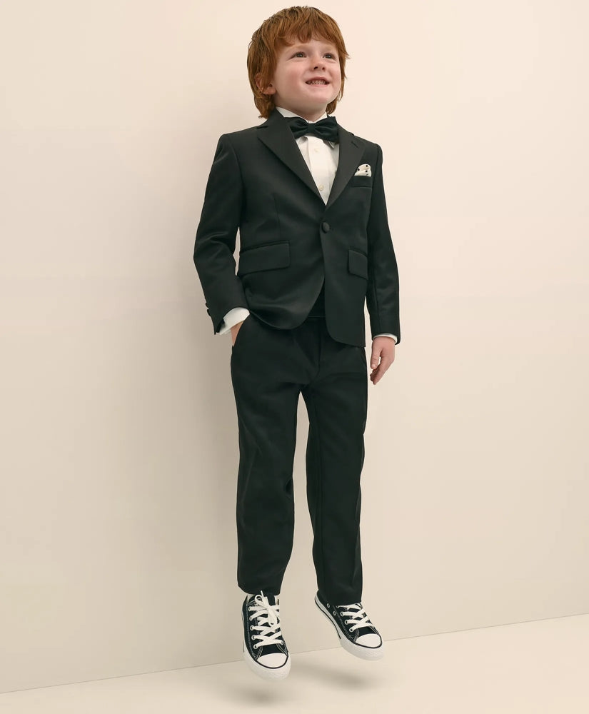 Boys Prep Stretch Wool Tuxedo Jacket