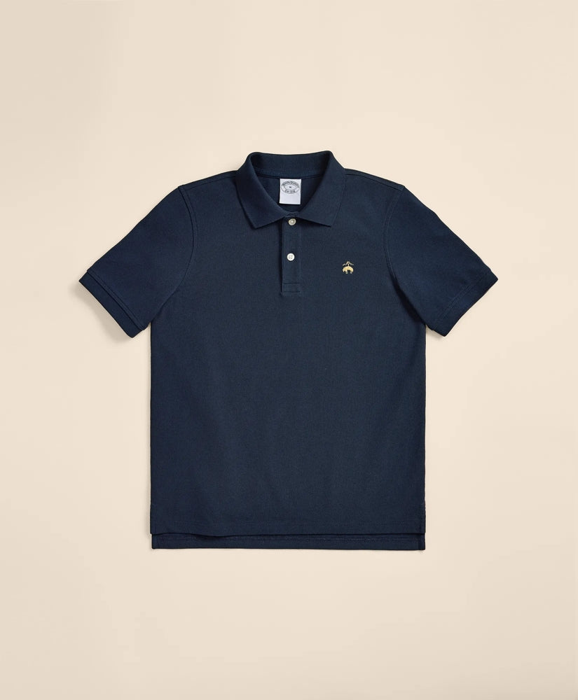 Boys Short-Sleeve Pique Polo