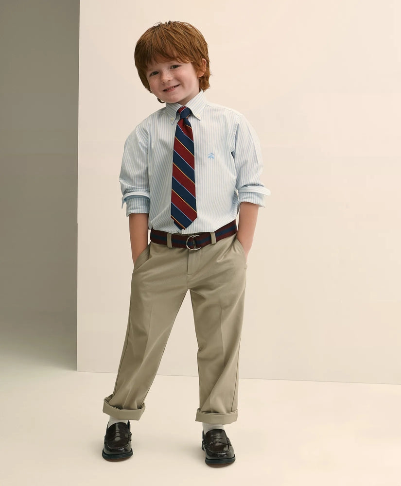 Boys Stretch Cotton Twill Advantage Chino