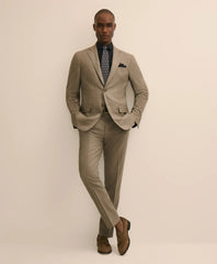 Brooks Brothers Explorer Collection Slim Fit Wool Stripe Suit Pants