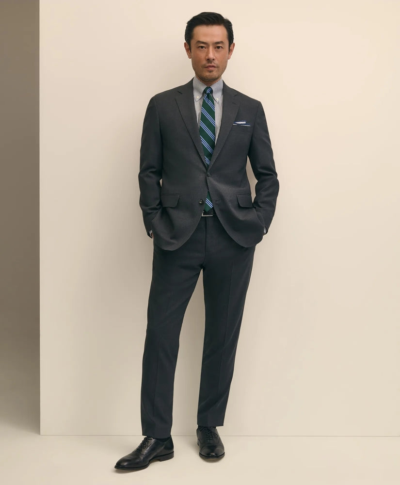 Brooks Brothers Explorer Collection Slim Fit Wool Suit Pants