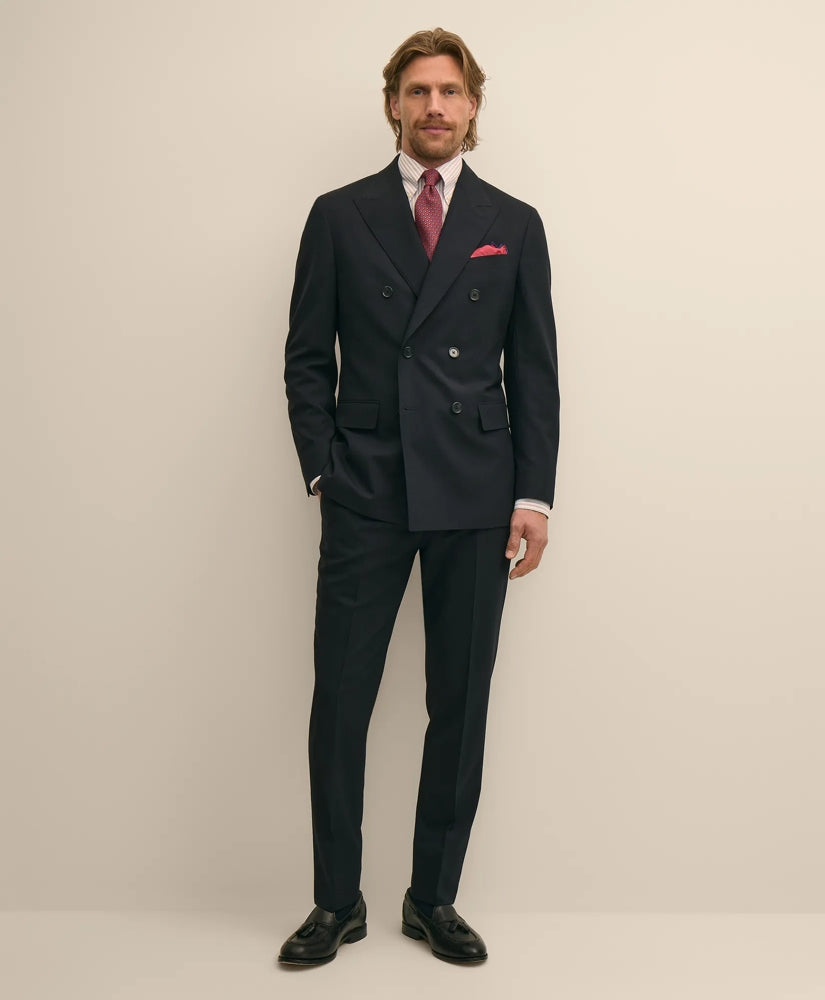 Brooks Brothers Explorer Collection Slim Fit Wool Suit Pants