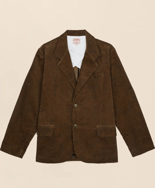 Brooks Brothers x Brain Dead Cotton Corduroy Embroidered Emblem Suit Jacket
