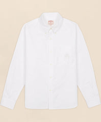 Brooks Brothers x Brain Dead Cotton Embroidered Oxford Button-Down Collar, Sport Shirt