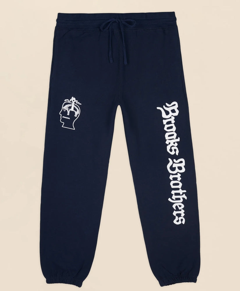 Brooks Brothers x Brain Dead Cotton Heavyweight Emblem Sweatpants