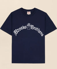 Brooks Brothers x Brain Dead Cotton Vintage-Inspired Emblem T-Shirt