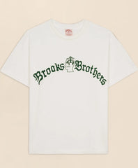 Brooks Brothers x Brain Dead Cotton Vintage-Inspired Emblem T-Shirt