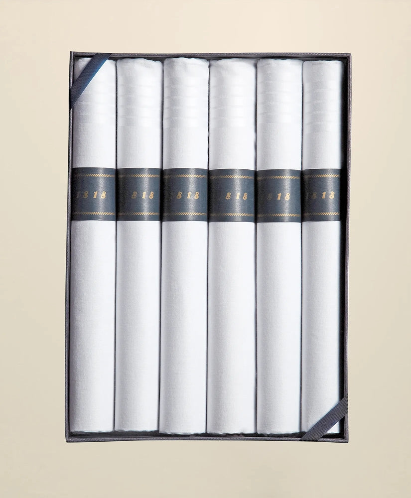 Cigar-Rolled Handkerchiefs-Set of 6
