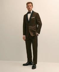 Classic Fit Cotton-Linen 1818 Shawl Collar Tuxedo