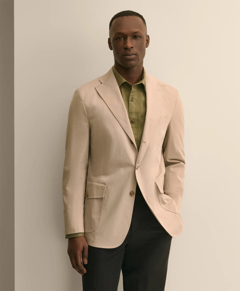 Classic Fit Cotton Safari Sport Coat