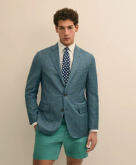 Classic Fit Wool Check Sport Coat