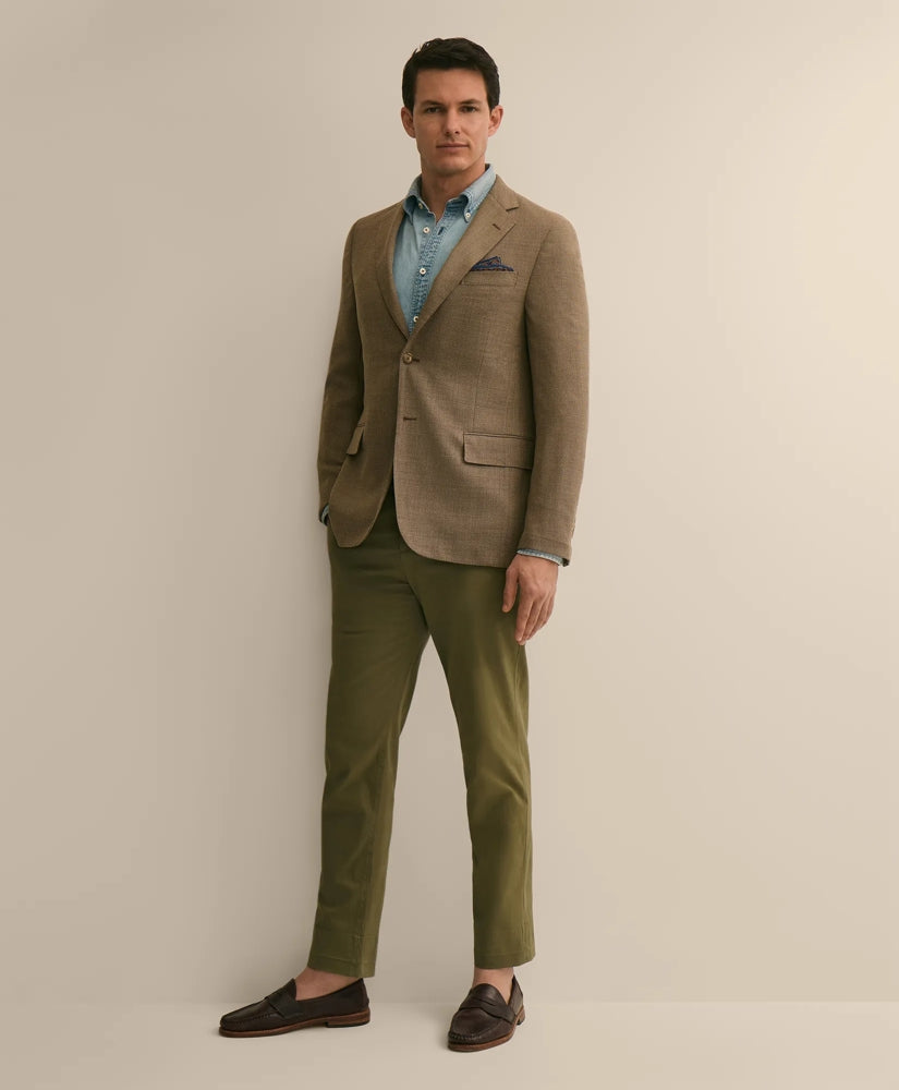 Classic Fit Wool Hopsack Sport Coat