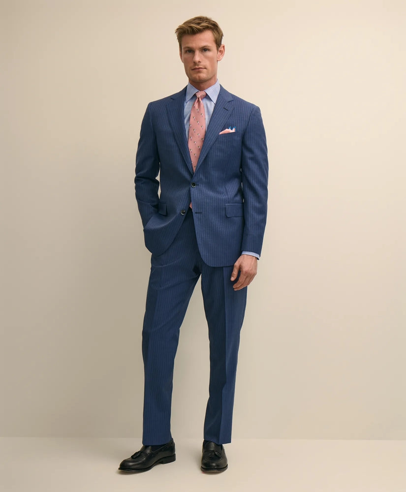 Classic Fit Wool Stripe 1818 Suit