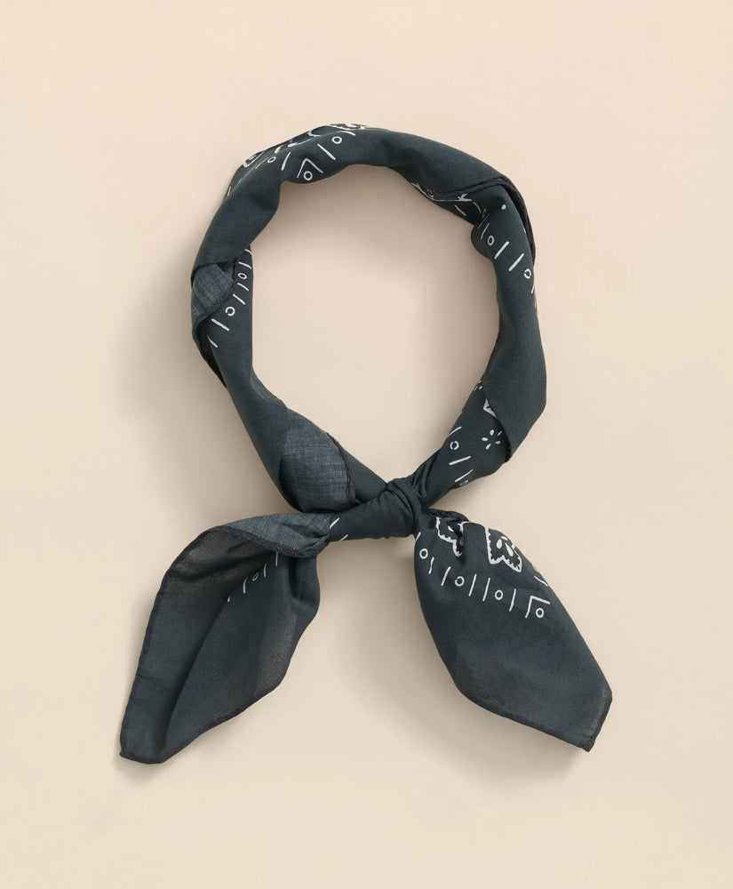 Cotton Bandana Print Neckerchief