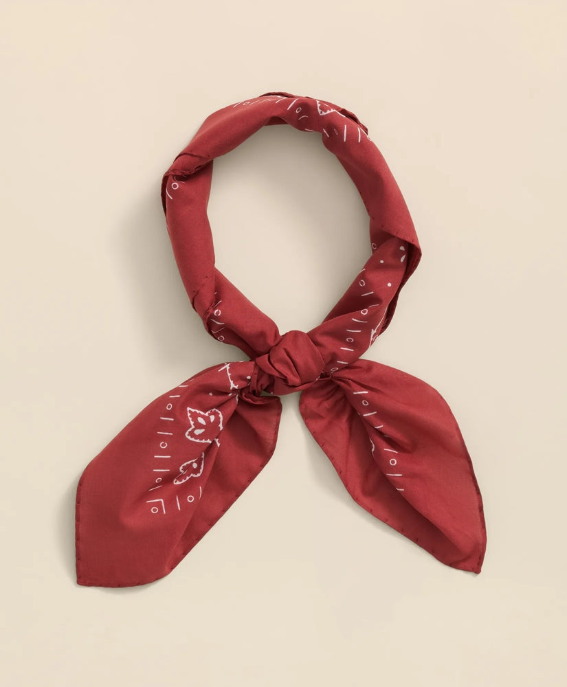 Cotton Bandana Print Neckerchief