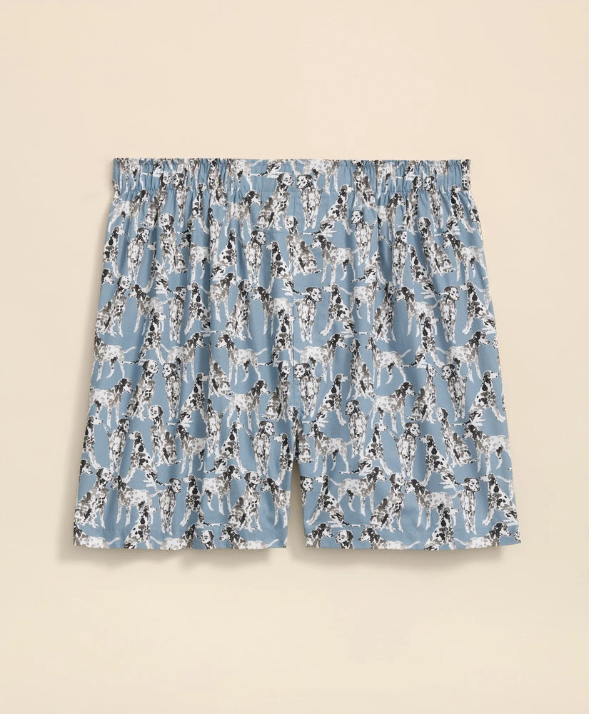 Cotton Broadcloth Dalmatians Boxers