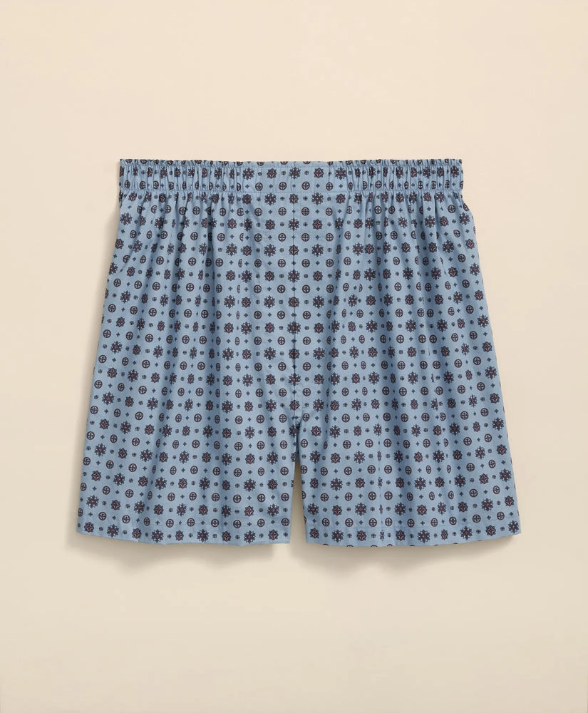 Cotton Broadcloth Foulard Boxers