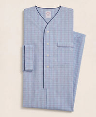 Cotton Broadcloth Glen Plaid Nightshirt