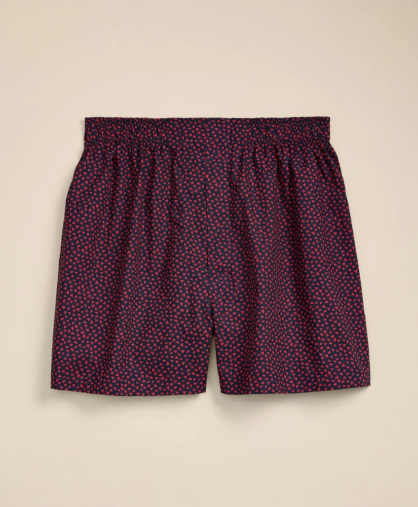 Cotton Broadcloth Heart Boxers