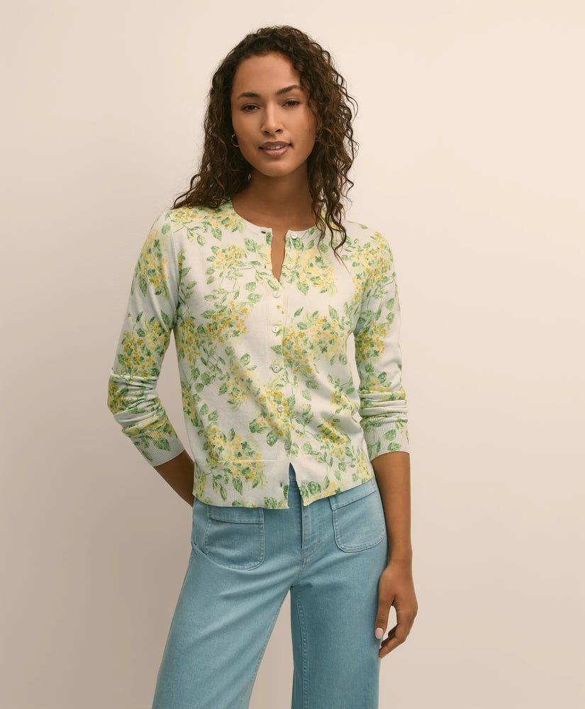 Cotton Floral Cardigan