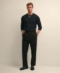 Cotton Herringbone Gurkha Pants