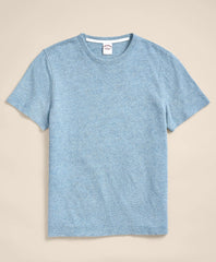 Cotton-Linen Pique T-Shirt
