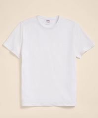 Cotton-Linen Pique T-Shirt
