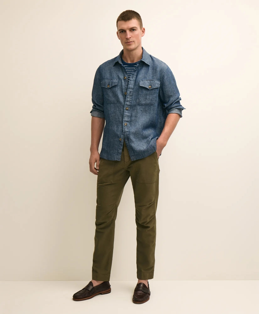Cotton Military Pants