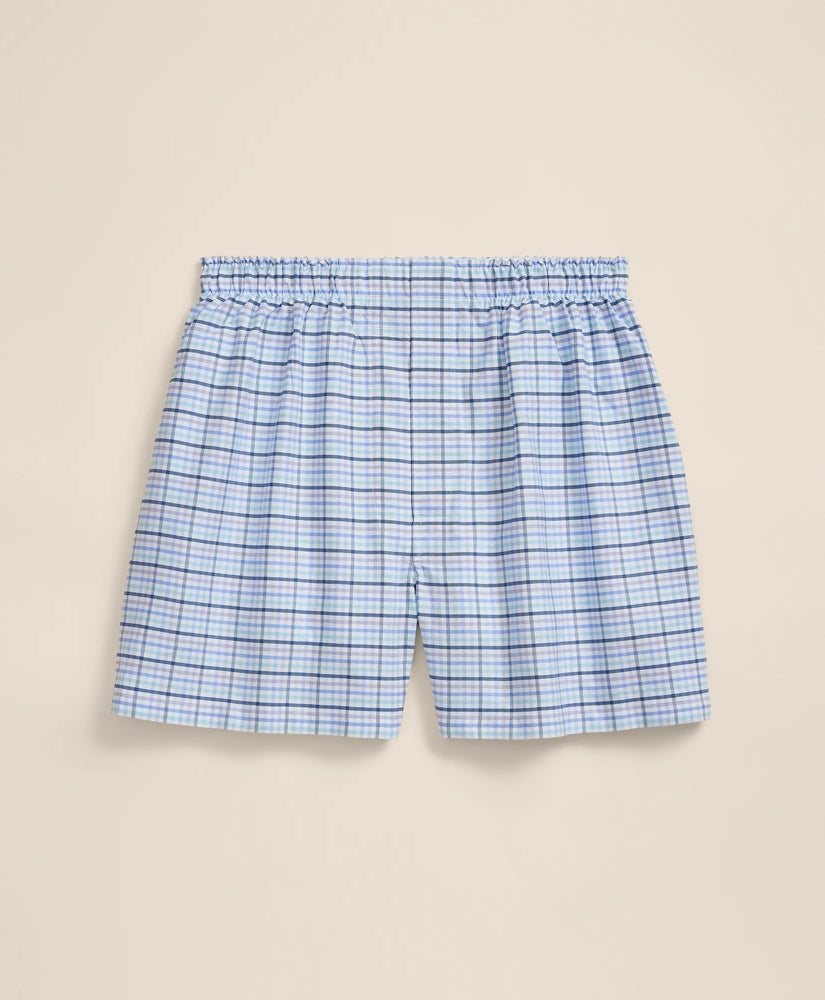 Cotton Oxford Check Boxers