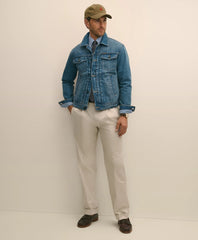 Pleated Traditional Fit Cotton Advantage Chino