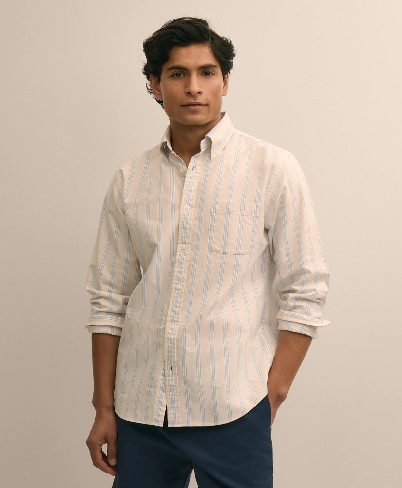 Friday Shirt, Oxford Novelty Stripe